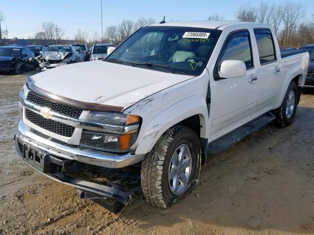 1GCJTDDE3A8112108 - 2010 CHEVROLET COLORADO L WHITE photo 9