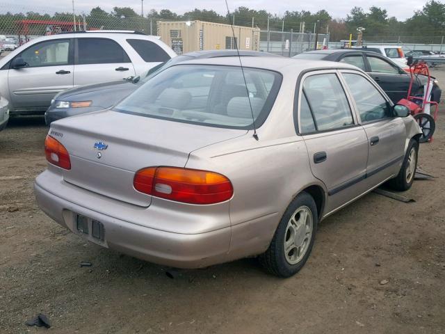 1Y1SK5286YZ422537 - 2000 CHEVROLET GEO PRIZM Сұр фото 4