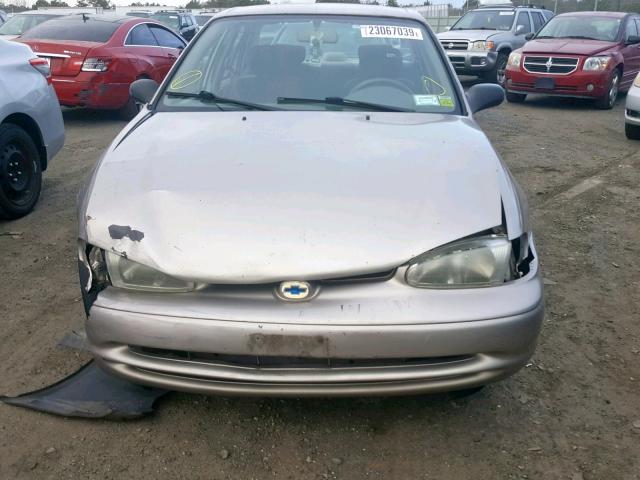 1Y1SK5286YZ422537 - 2000 CHEVROLET GEO PRIZM Сұр фото 9