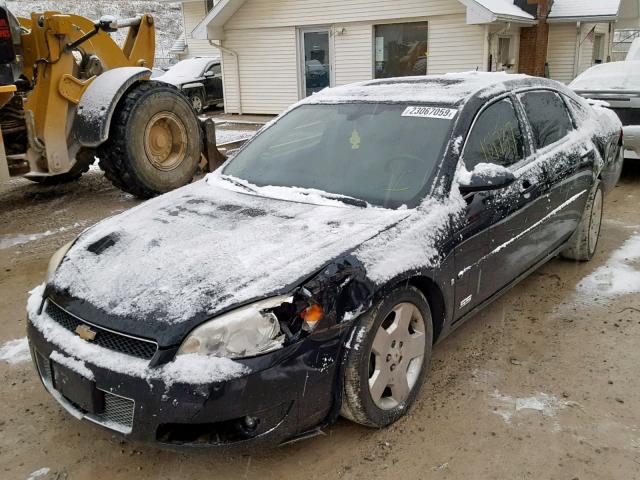 2G1WD58C369128606 - 2006 CHEVROLET IMPALA SUP 黑色 照片 2
