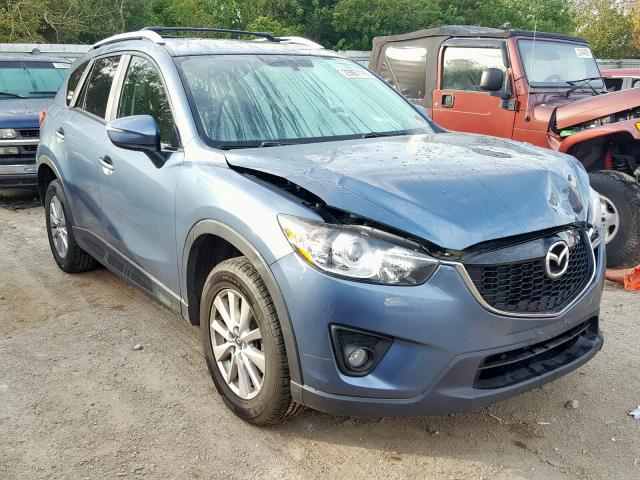 JM3KE4CY1F0509548 - 2015 MAZDA CX-5 TOURI BLUE photo 1