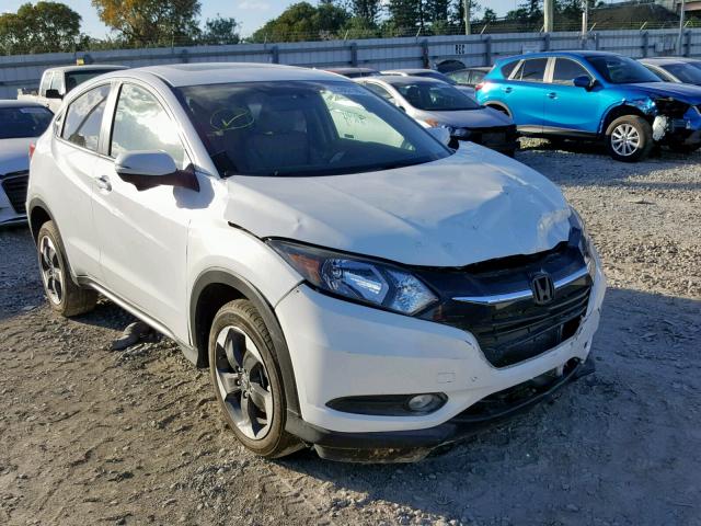 3CZRU5H55JM722906 - 2018 HONDA HR-V EX WHITE photo 1