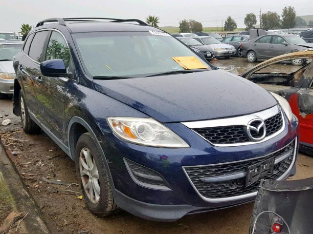 JM3TB2BV2C0365643 - 2012 MAZDA CX-9 BLUE photo 1