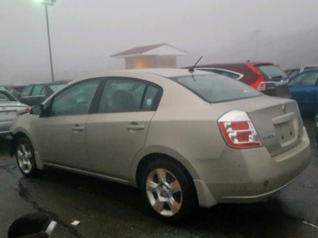 3N1AB61E48L735612 - 2008 NISSAN SENTRA 2.0 TAN photo 3