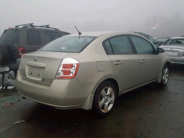 3N1AB61E48L735612 - 2008 NISSAN SENTRA 2.0 TAN photo 4