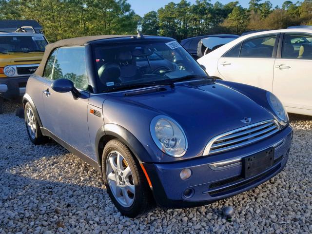 WMWRF33507TF66800 - 2007 MINI COOPER BLUE photo 1