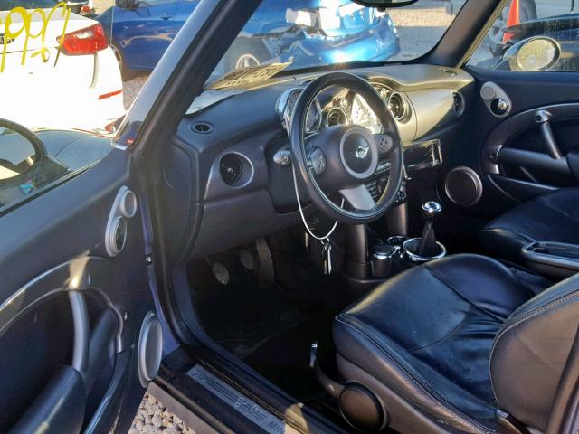 WMWRF33507TF66800 - 2007 MINI COOPER BLUE photo 9