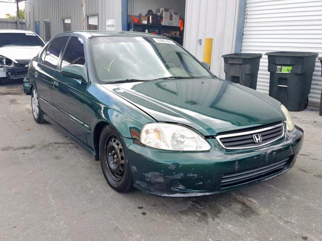 2HGEJ6616XH529076 - 1999 HONDA CIVIC BASE Yaşıl foto 1