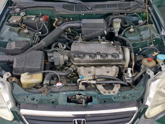 2HGEJ6616XH529076 - 1999 HONDA CIVIC BASE Yaşıl foto 7