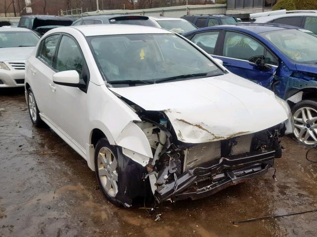 3N1AB6AP0BL621597 - 2011 NISSAN SENTRA 2.0 WHITE photo 1