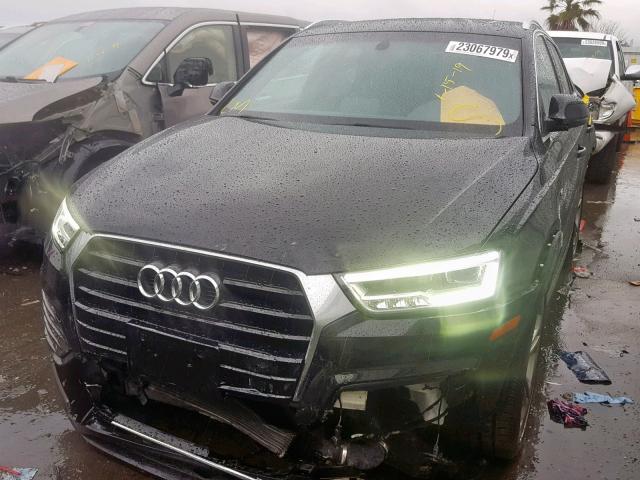 WA1FFCFSXGR002793 - 2016 AUDI Q3 PRESTIG BLACK photo 2