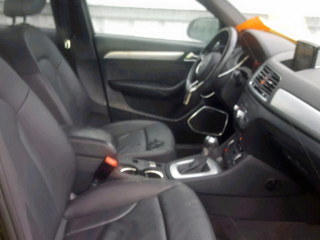 WA1FFCFSXGR002793 - 2016 AUDI Q3 PRESTIG BLACK photo 5