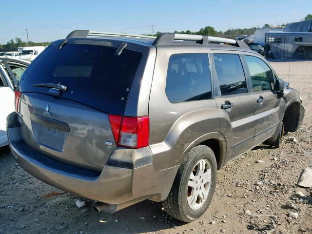 4A4MN21S44E098272 - 2004 MITSUBISHI ENDEAVOR L GRAY photo 4