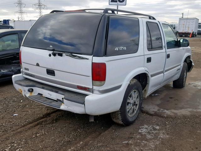 1GKDT13W2Y2293905 - 2000 GMC JIMMY / EN WHITE photo 4