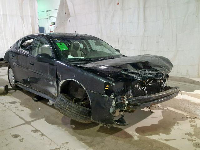 2G2WP522451177040 - 2005 PONTIAC GRAND PRIX BLACK photo 1