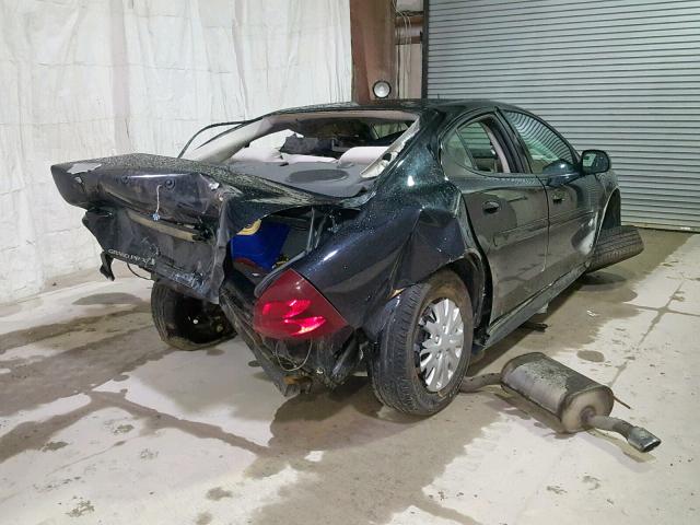 2G2WP522451177040 - 2005 PONTIAC GRAND PRIX BLACK photo 4