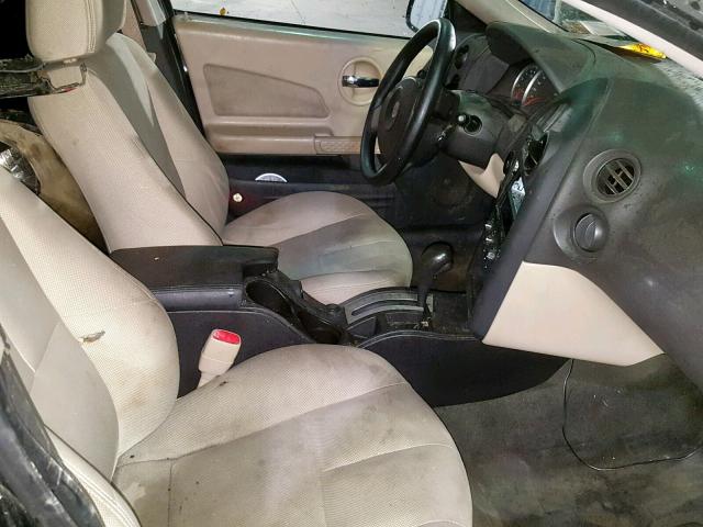 2G2WP522451177040 - 2005 PONTIAC GRAND PRIX BLACK photo 5