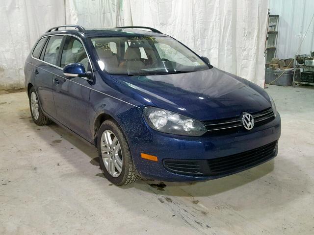 3VWML7AJ4BM667787 - 2011 VOLKSWAGEN JETTA TDI BLUE photo 1