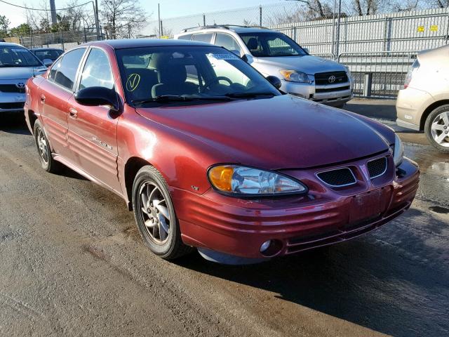 1G2NF52E42M575101 - 2002 PONTIAC GRAND AM S MAROON photo 1