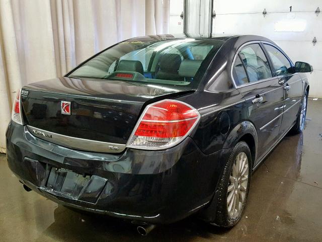 1G8ZV57788F127848 - 2008 SATURN AURA XR BLACK photo 4