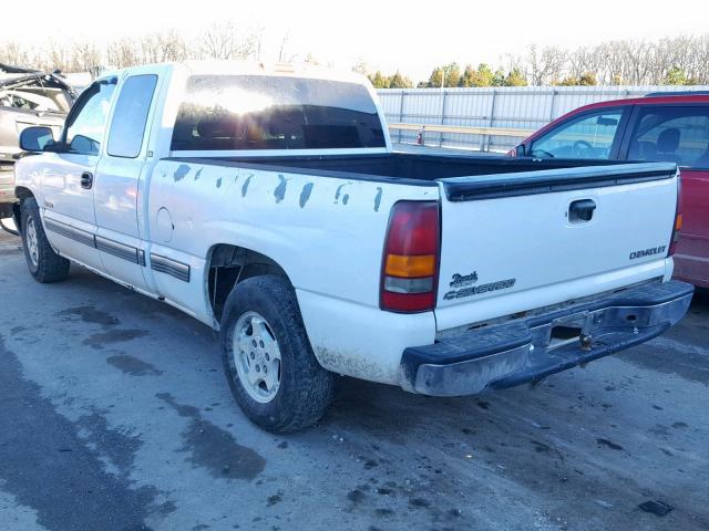 2GCEC19V311156525 - 2001 CHEVROLET SILVERADO WHITE photo 3