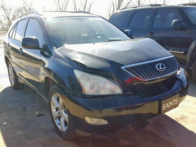 JTJGA31U560065074 - 2006 LEXUS RX 330 BLACK photo 1