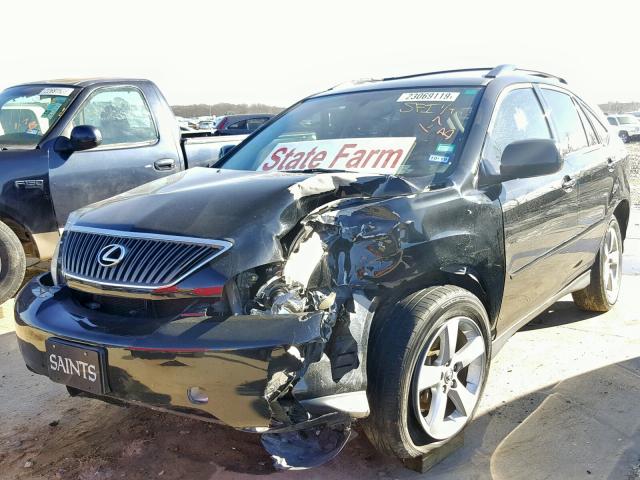 JTJGA31U560065074 - 2006 LEXUS RX 330 BLACK photo 2