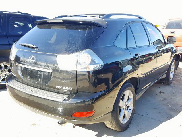 JTJGA31U560065074 - 2006 LEXUS RX 330 BLACK photo 4