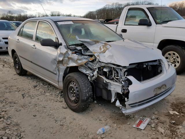 2T1BR32E18C876747 - 2008 TOYOTA COROLLA CE SILVER photo 1