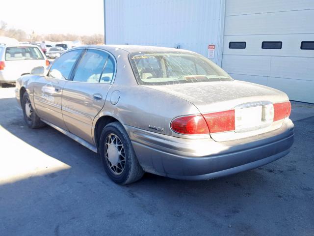 1G4HP54K7Y4199992 - 2000 BUICK LESABRE CU BROWN photo 3