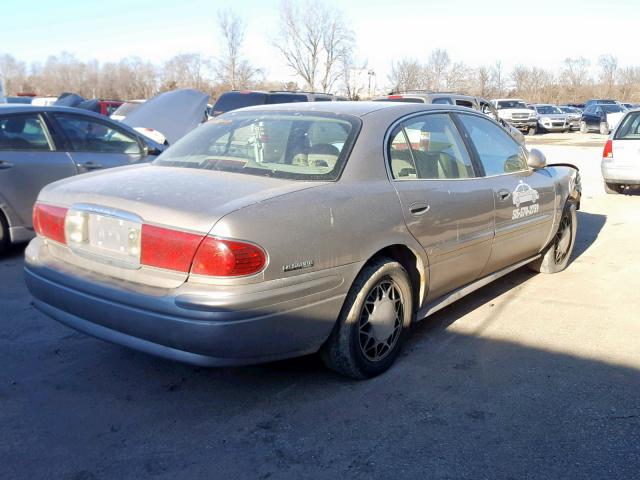 1G4HP54K7Y4199992 - 2000 BUICK LESABRE CU BROWN photo 4