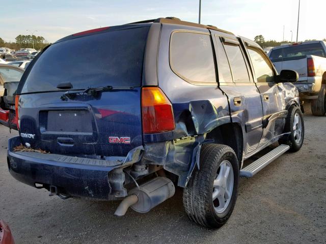 1GKDS13S042324045 - 2004 GMC ENVOY BLUE photo 4