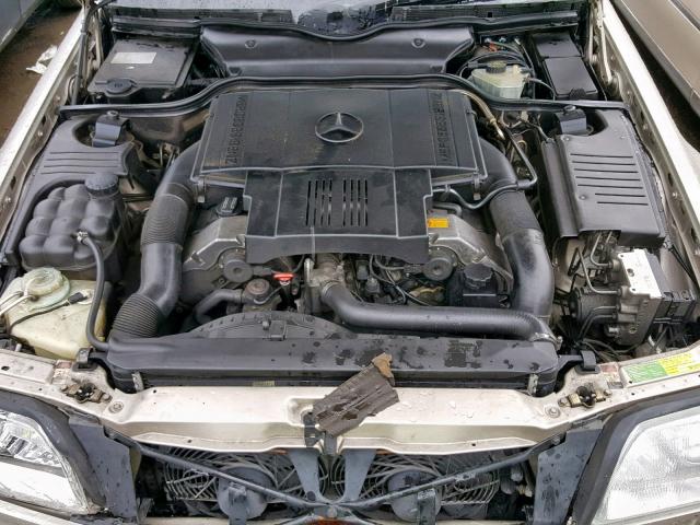 WDBFA67F3WF161614 - 1998 MERCEDES-BENZ SL 500 GOLD photo 7