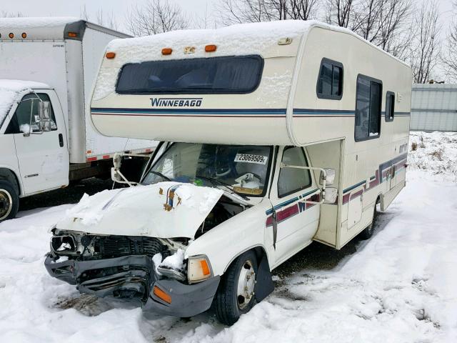 JT5VN94T8M0024287 - 1992 WINNEBAGO WARRIOR WHITE photo 2