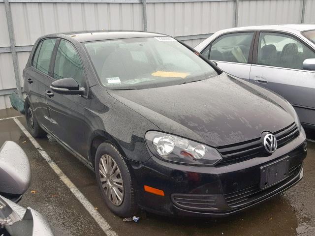 WVWDB7AJ0CW268057 - 2012 VOLKSWAGEN GOLF 黑色 照片 1