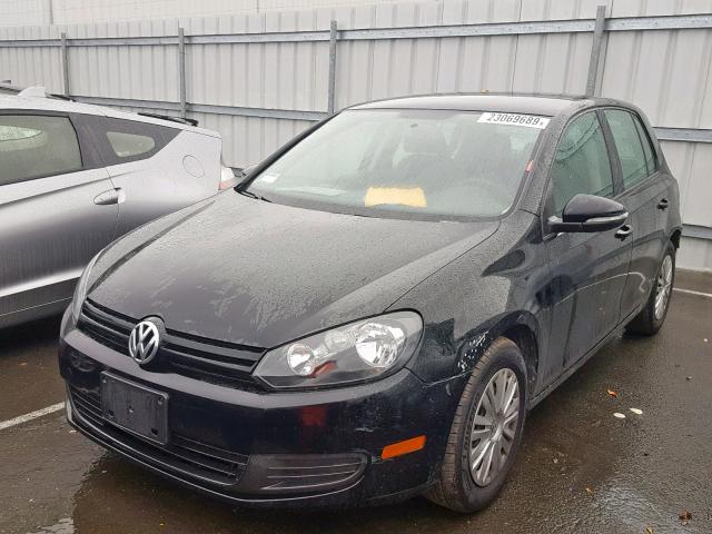 WVWDB7AJ0CW268057 - 2012 VOLKSWAGEN GOLF 黑色 照片 2