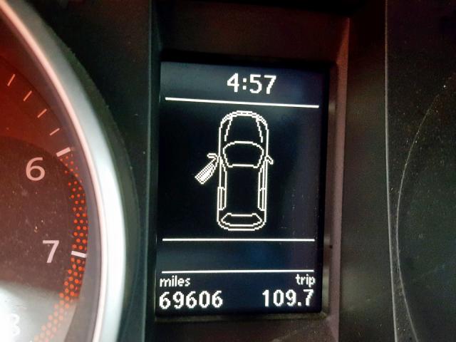 WVWDB7AJ0CW268057 - 2012 VOLKSWAGEN GOLF 黑色 照片 8