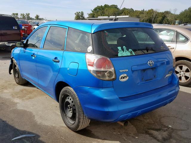 2T1KR32E37C685314 - 2007 TOYOTA COROLLA MA BLUE photo 3