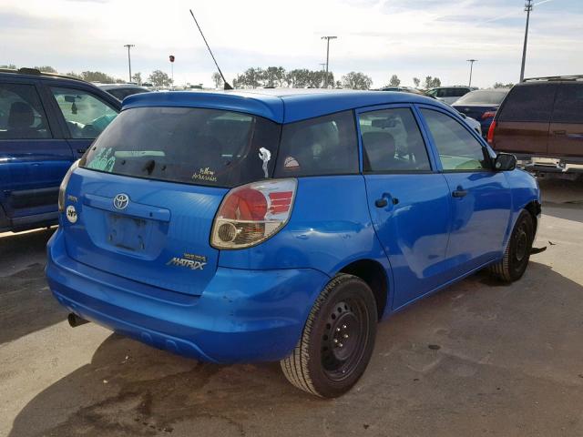 2T1KR32E37C685314 - 2007 TOYOTA COROLLA MA BLUE photo 4