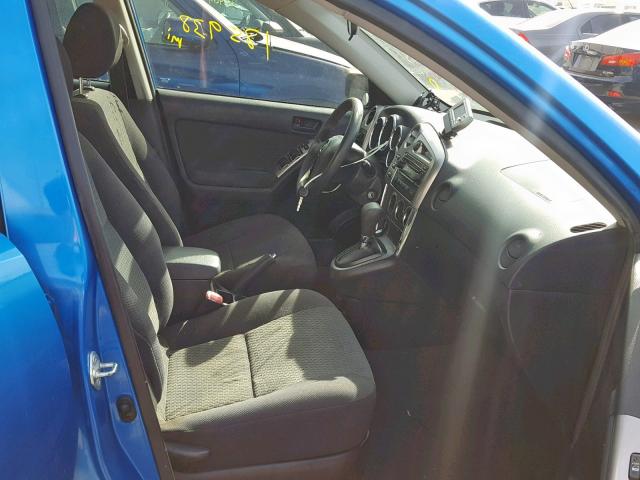 2T1KR32E37C685314 - 2007 TOYOTA COROLLA MA BLUE photo 5