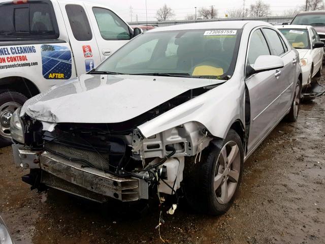 1G1ZC5E08CF392790 - 2012 CHEVROLET MALIBU 1LT ოქროსფერი ფოტო 2