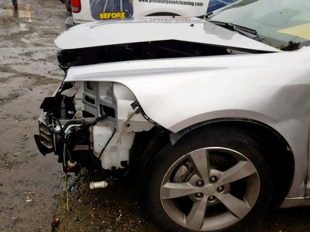 1G1ZC5E08CF392790 - 2012 CHEVROLET MALIBU 1LT ოქროსფერი ფოტო 9