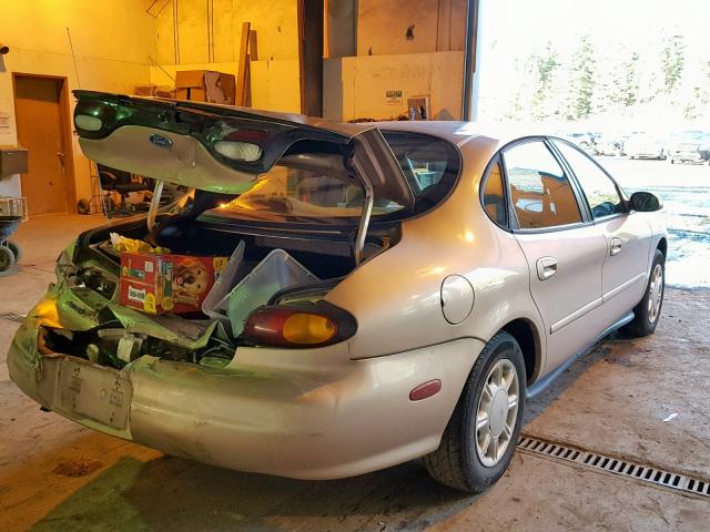 1FALP52U3TG176354 - 1996 FORD TAURUS GL TAN photo 4