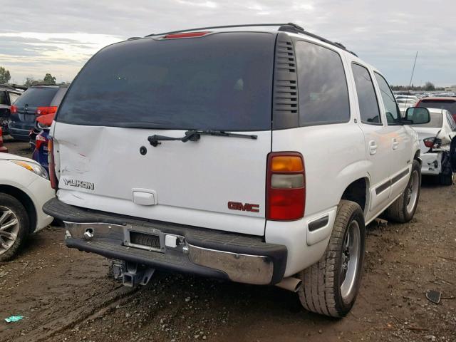 1GKEC13T3YJ149800 - 2000 GMC YUKON WHITE photo 4