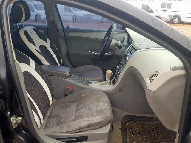 1G1ZC5E19BF312629 - 2011 CHEVROLET MALIBU 1LT შავი ფოტო 5