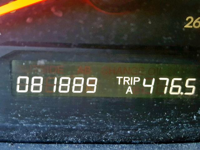 5FNRL38675B405015 - 2005 HONDA ODYSSEY EX GOLD photo 8