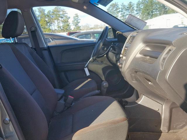 KNDJF724297582635 - 2009 KIA SPORTAGE L GREEN photo 5