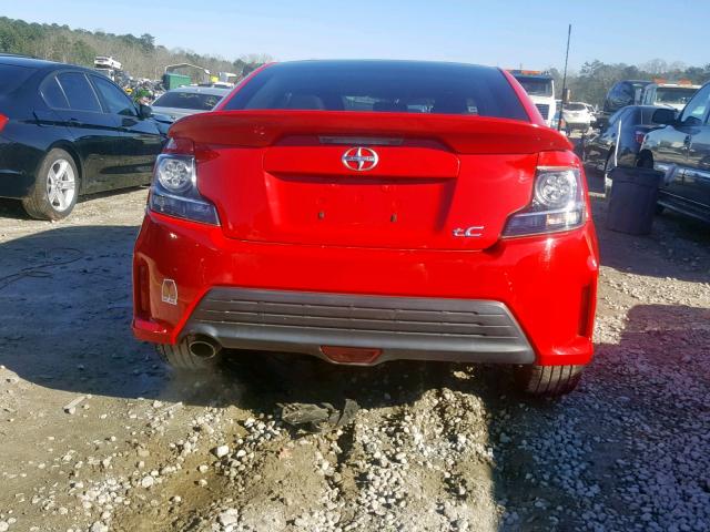 JTKJF5C70F3091747 - 2015 TOYOTA SCION TC წითელი ფოტო 9