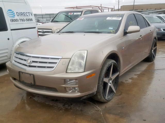 1G6DC67A350187917 - 2005 CADILLAC STS BEIGE photo 2