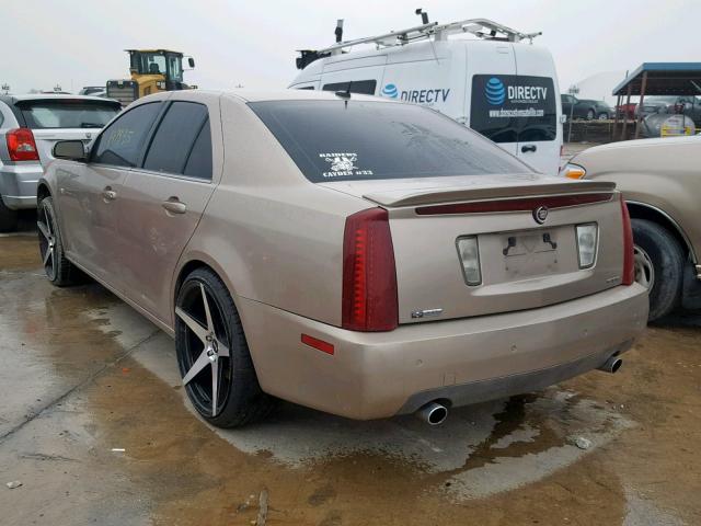 1G6DC67A350187917 - 2005 CADILLAC STS BEIGE photo 3